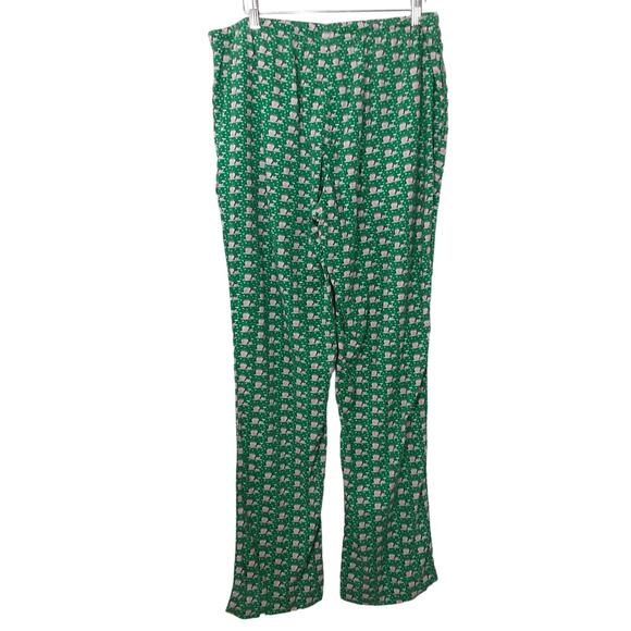 Vineyard Vines Flannel Pajama Pants Christmas Whales Rudolph Mens M Flannel - Picture 2 of 10